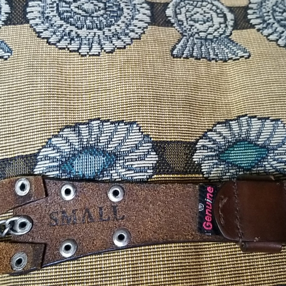 Genuine leather and chain belt by Volcom S - Picture 4 of 6